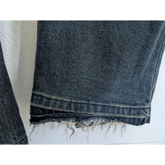 George Men's Bootcut Jeans Distressed Customized 33x30 - Picture 3 of 7